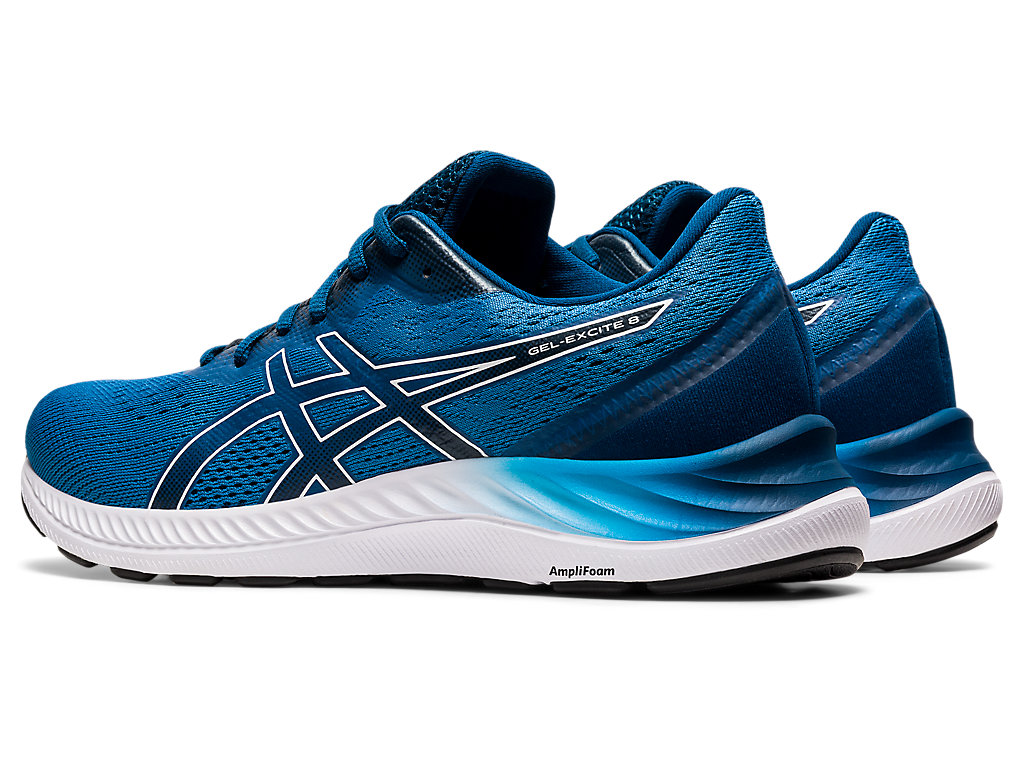 Asics Gel-Excite 8 Vychadzkove Topanky Panske Modre Biele | 7813-KFAZI