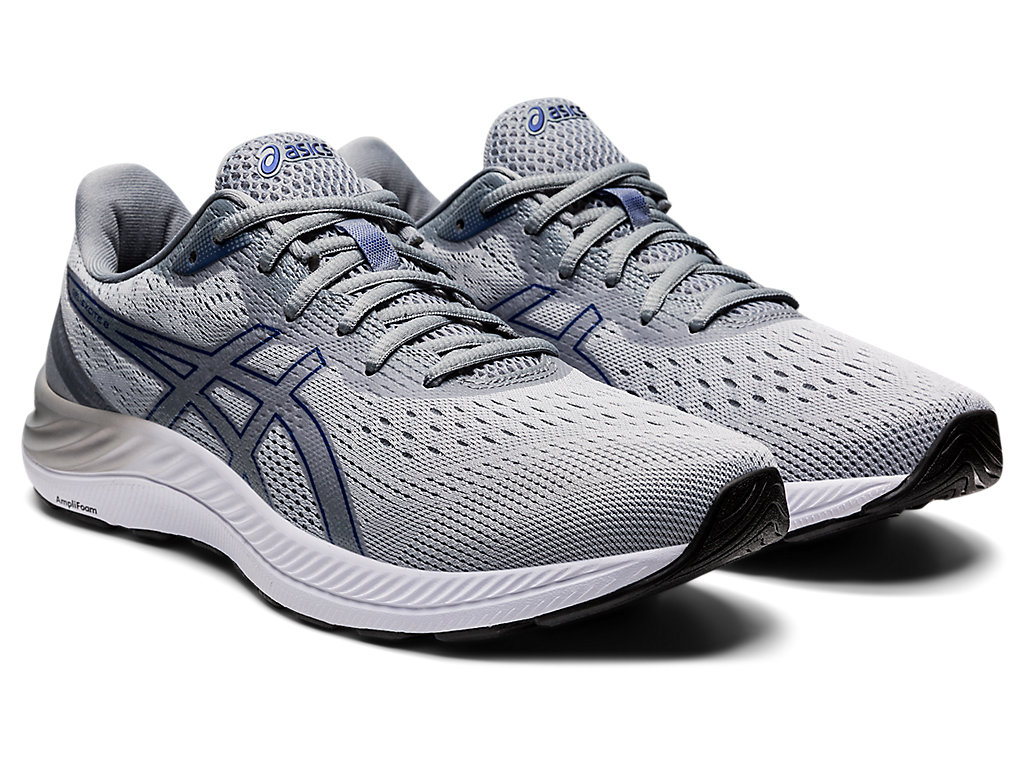 Asics Gel-Excite 8 Vychadzkove Topanky Panske Siva Modre | 9267-ZSYGA