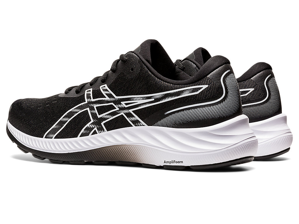 Asics Gel-Excite 9 Extra Siroke Topanky Vychadzkove Topanky Panske Čierne Biele | 4205-NVZCH