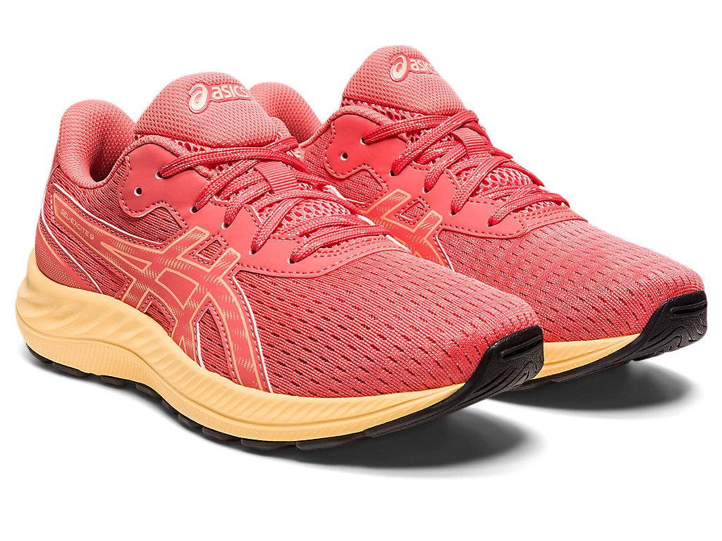 Asics Gel-Excite 9 Grade School Running Shoes Detske Ruzove | 8146-IEHJP