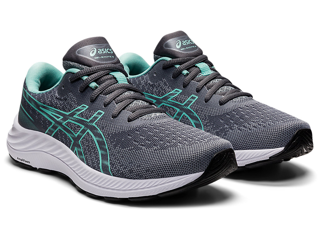 Asics Gel-Excite 9 Siroke Topanky Vychadzkove Topanky Damske Zelene | 7356-MBSGJ