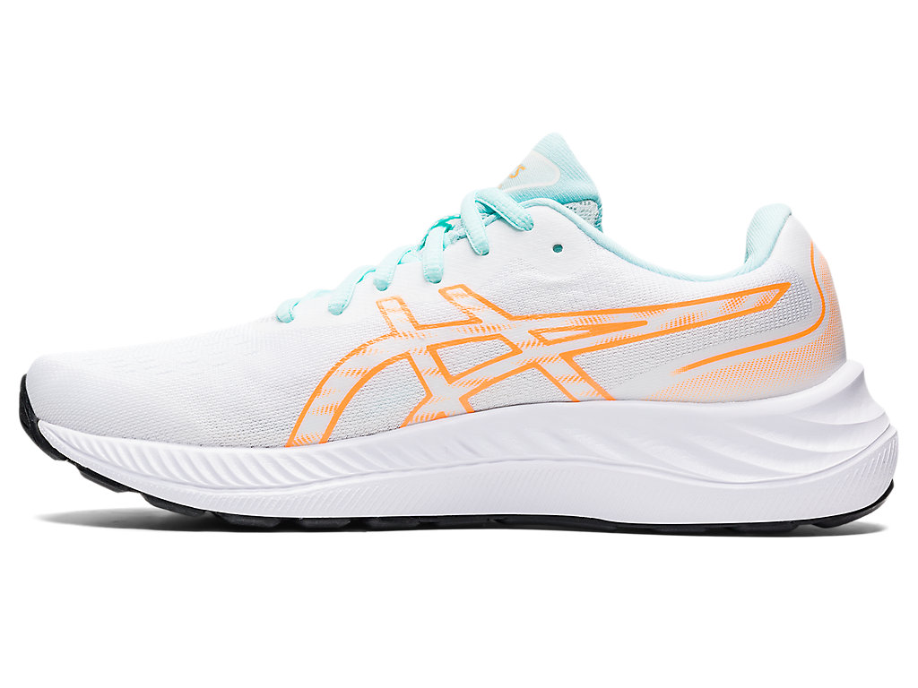 Asics Gel-Excite 9 Vychadzkove Topanky Damske Biele Oranžové | 3724-DAIWZ