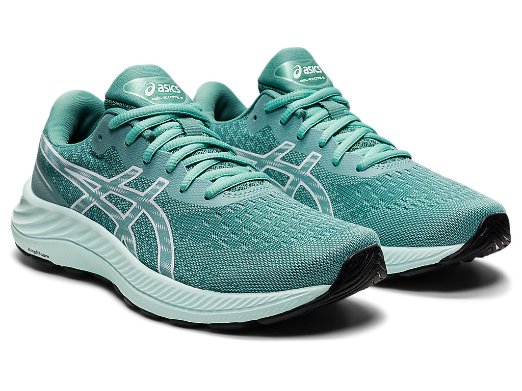 Asics Gel-Excite 9 Vychadzkove Topanky Damske Zelene Biele | 8042-ZEUCK