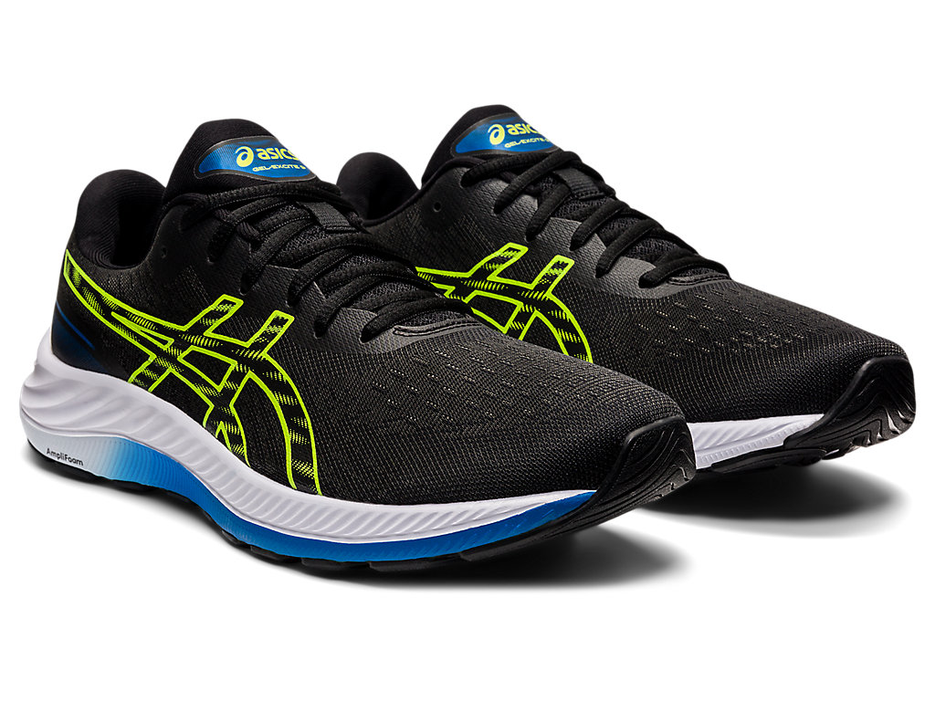 Asics Gel-Excite 9 Vychadzkove Topanky Panske Čierne Zelene | 2879-IBGAX