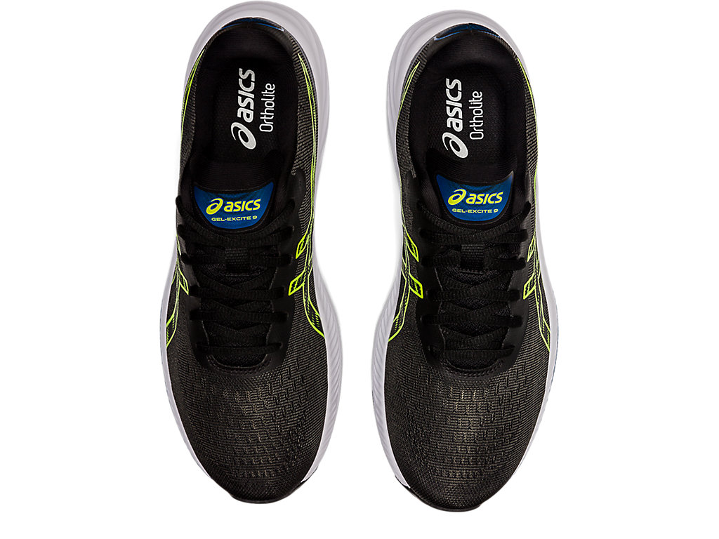 Asics Gel-Excite 9 Vychadzkove Topanky Panske Čierne Zelene | 2879-IBGAX