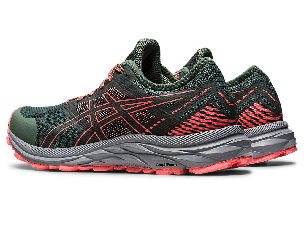 Asics Gel-Excite Trailove Trailove Bezecke Tenisky Damske Tmavo Zelene | 9274-BXZTW