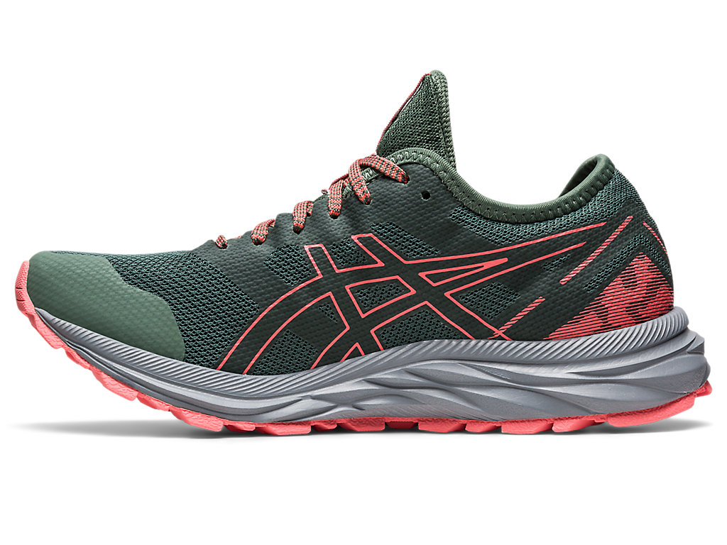 Asics Gel-Excite Trailove Trailove Bezecke Tenisky Damske Tmavo Zelene | 9274-BXZTW