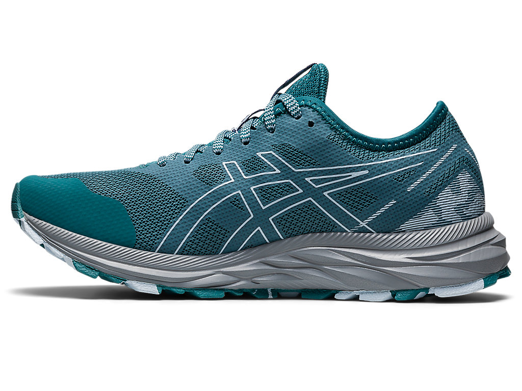 Asics Gel-Excite Trailove Vychadzkove Topanky Damske Tmavo Zelene Modre | 2358-ZWNUI