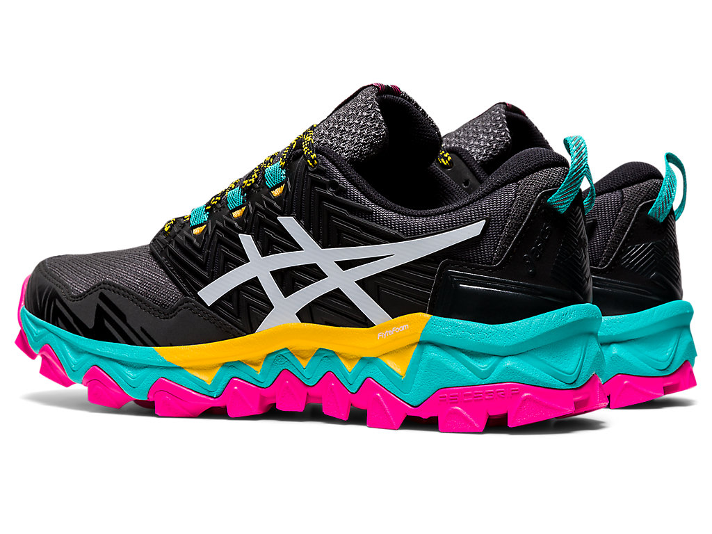 Asics Gel-Fujitrabuco 8 Trailove Bezecke Tenisky Damske Čierne Biele | 8153-FQYJN