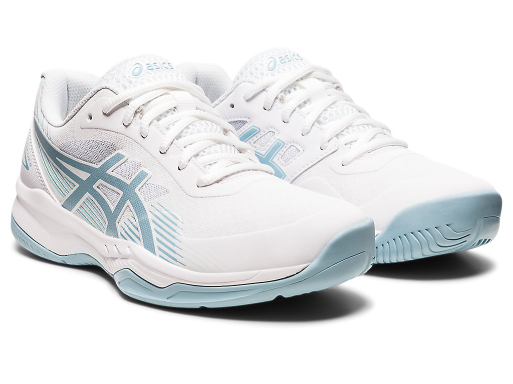 Asics Gel-Game 8 Tenisove Tenisky Damske Biele Modre | 5048-ITPKH