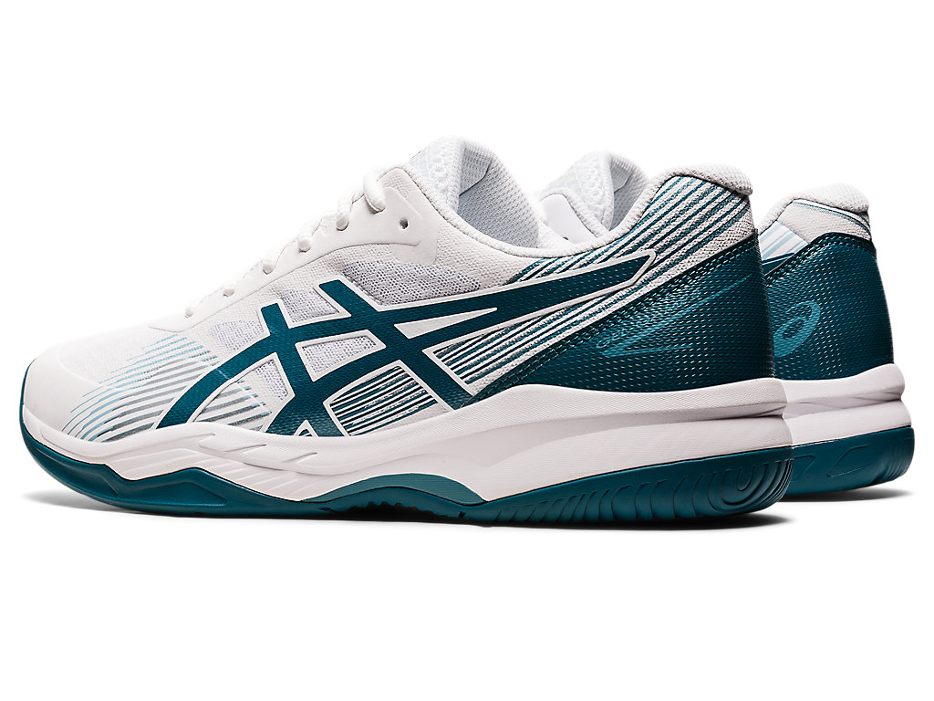 Asics Gel-Game 8 Tenisove Tenisky Panske Biele Tmavo Zelene | 3617-ZLJDF