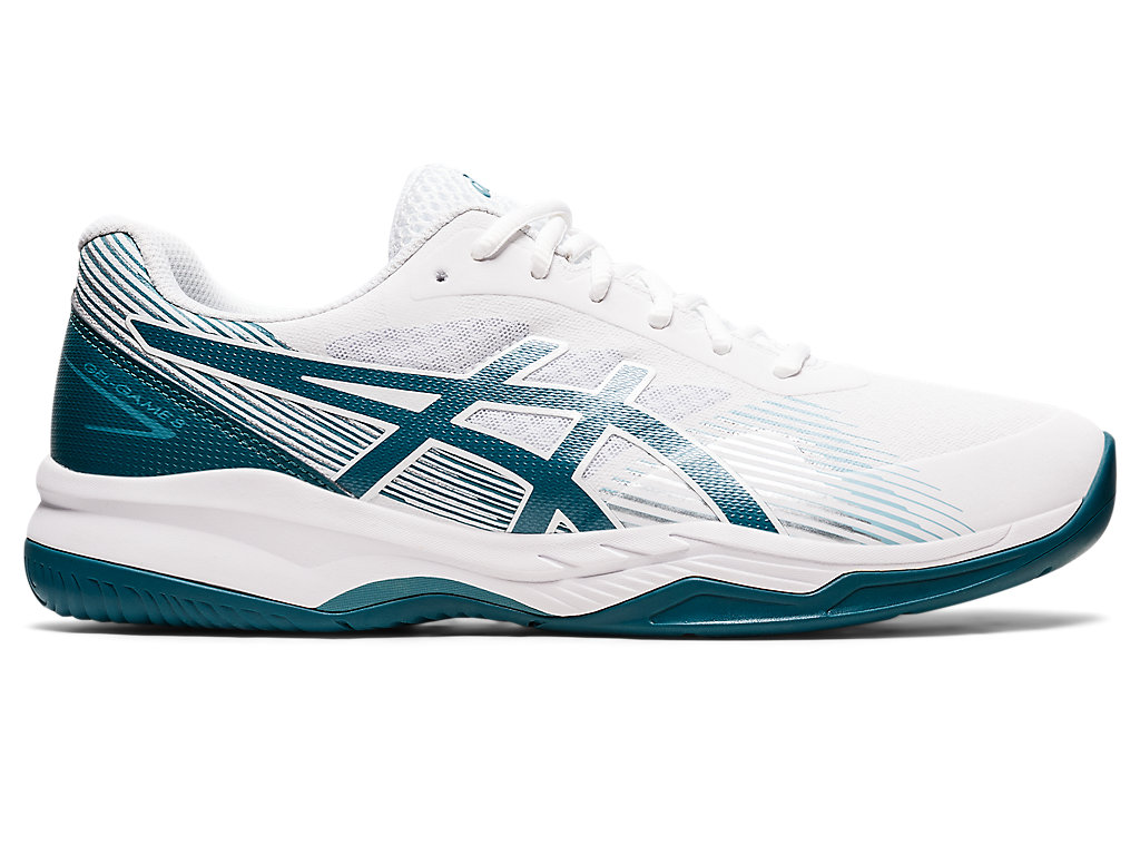 Asics Gel-Game 8 Tenisove Tenisky Panske Biele Tmavo Zelene | 3617-ZLJDF