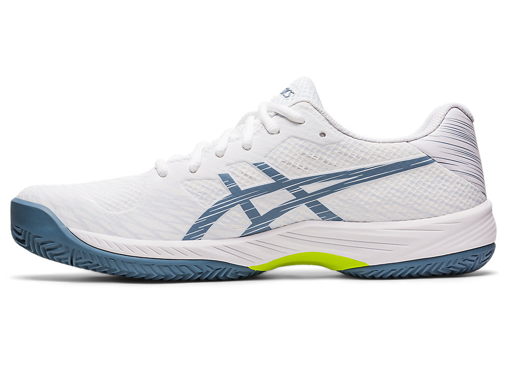 Asics Gel-Game 9 Clay/Oc Tenisove Tenisky Panske Biele Siva Modre | 4375-TMZRE