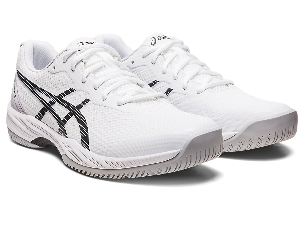 Asics Gel-Game 9 Tenisove Tenisky Panske Biele Čierne | 9250-NXQUC