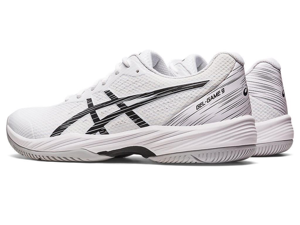 Asics Gel-Game 9 Tenisove Tenisky Panske Biele Čierne | 9250-NXQUC