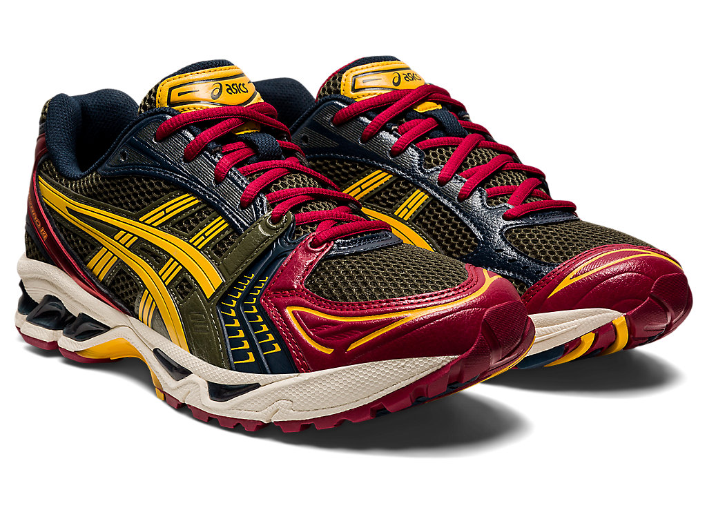 Asics Gel-Kayano 14 Sneakers Damske Olivovo Zelená Oranžové | 0586-WGPTN