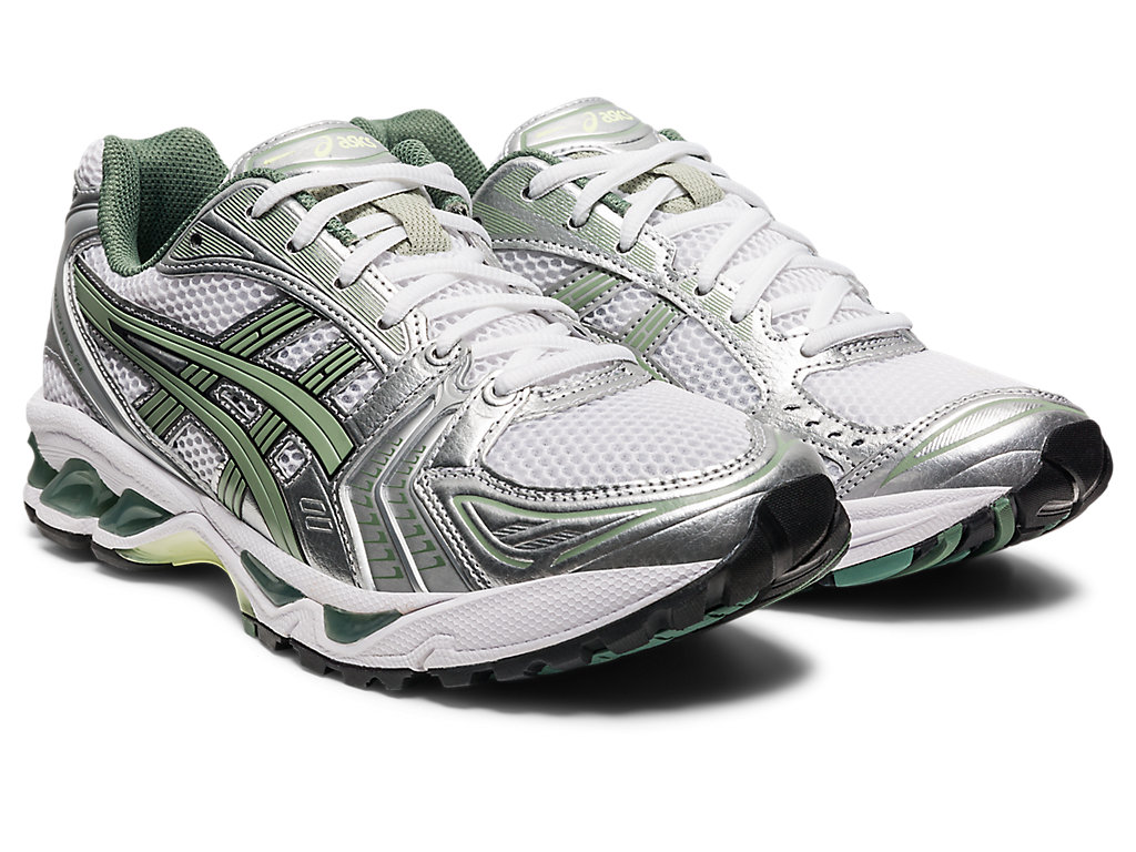 Asics Gel-Kayano 14 Sneakers Panske Biele Siva | 8059-RDKLB