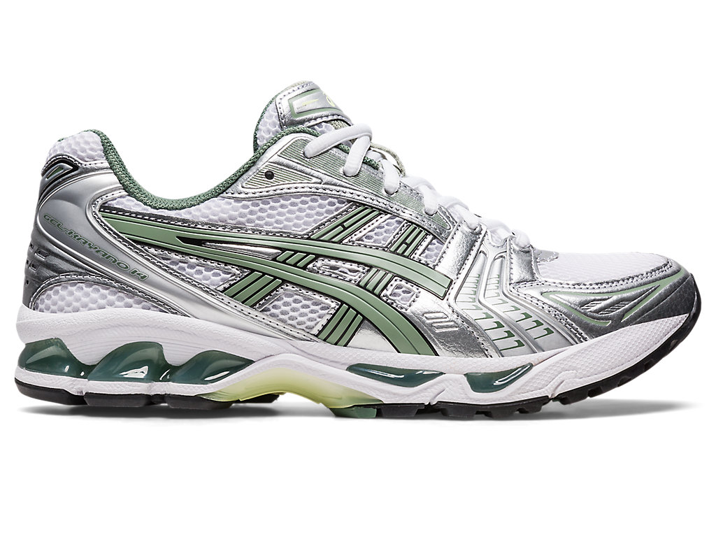 Asics Gel-Kayano 14 Sneakers Panske Biele Siva | 8059-RDKLB