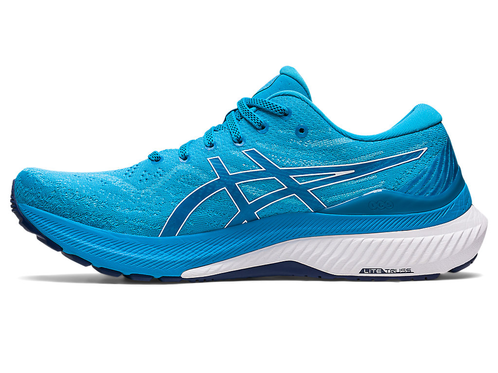 Asics Gel-Kayano 29 Extra Siroke Topanky Running Shoes Panske Modre Biele | 2438-OVXEP