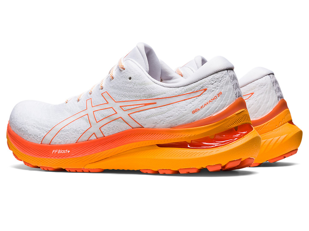 Asics Gel-Kayano 29 Running Shoes Panske Biele Oranžové | 3951-MTKON