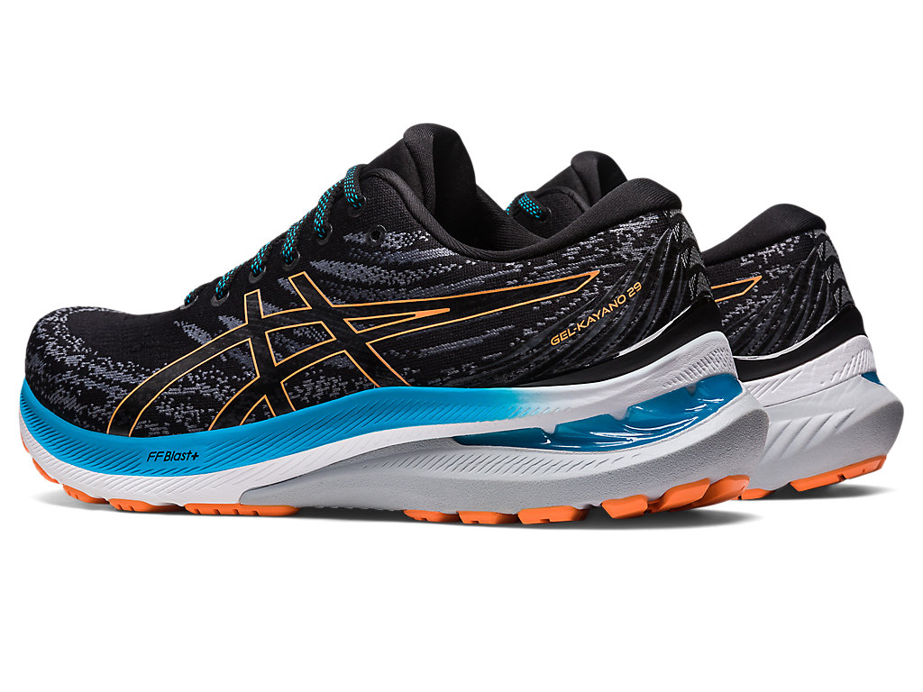 Asics Gel-Kayano 29 Running Shoes Panske Čierne Oranžové | 8361-SBMQH