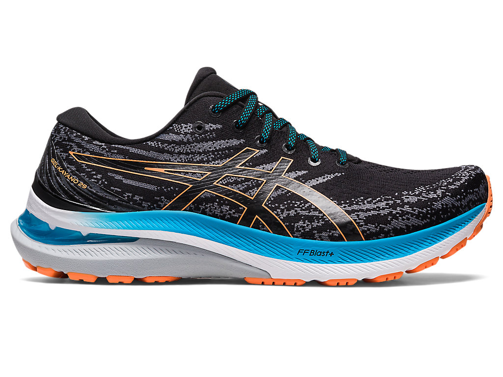 Asics Gel-Kayano 29 Running Shoes Panske Čierne Oranžové | 8361-SBMQH