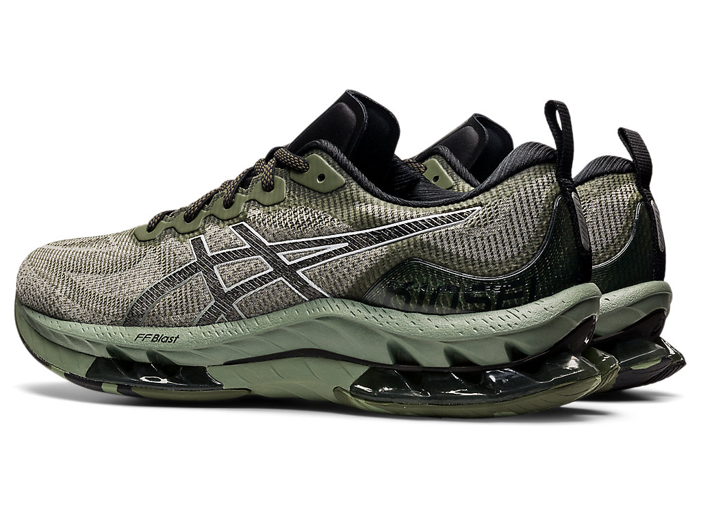 Asics Gel-Kinsei Blast Le Running Shoes Panske Zelene Biele | 0718-RGXIQ