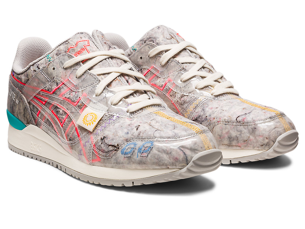 Asics Gel-Lyte Iii Og Recycled Felt Sneakers Panske Siva Ruzove | 2513-ZPHMF