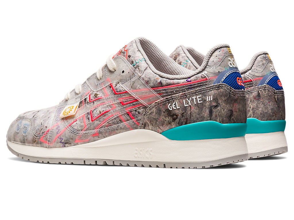 Asics Gel-Lyte Iii Og Recycled Felt Sneakers Panske Siva Ruzove | 2513-ZPHMF