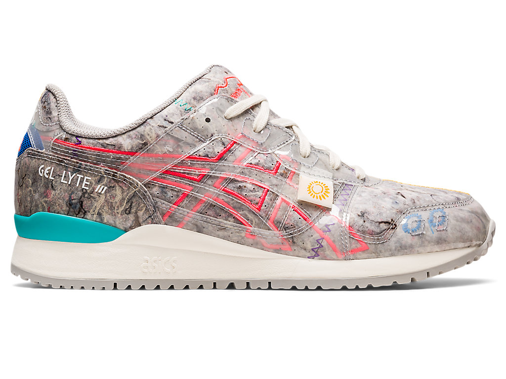 Asics Gel-Lyte Iii Og Recycled Felt Sneakers Panske Siva Ruzove | 2513-ZPHMF