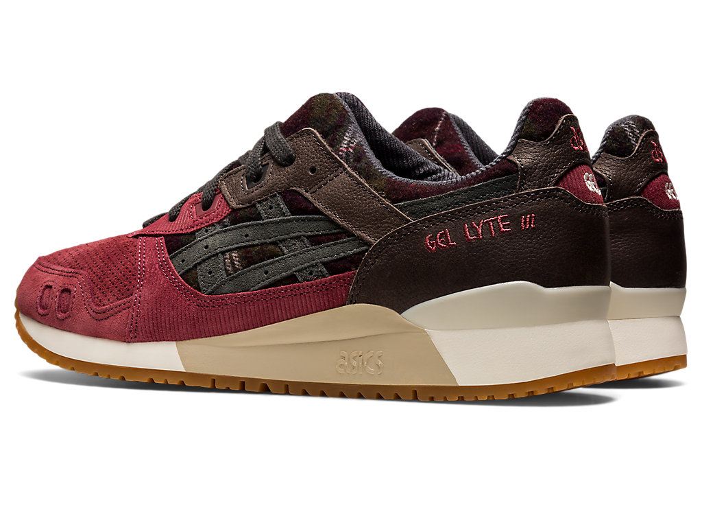 Asics Gel-Lyte Iii Og Sneakers Panske Červené Obsidian Siva | 0948-ELAOX