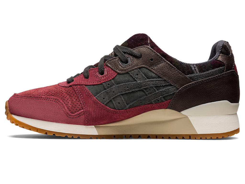 Asics Gel-Lyte Iii Og Sneakers Panske Červené Obsidian Siva | 0948-ELAOX