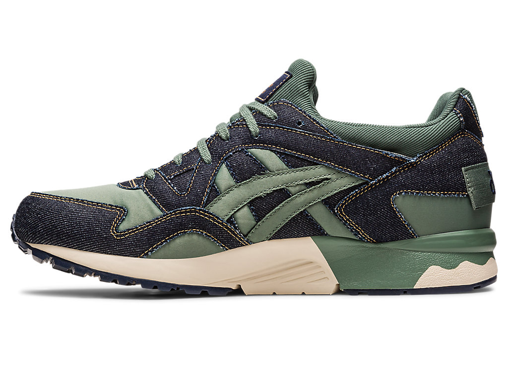 Asics Gel-Lyte V Modern Patchwork Sneakers Panske Tmavo Zelene | 0871-CZYLR