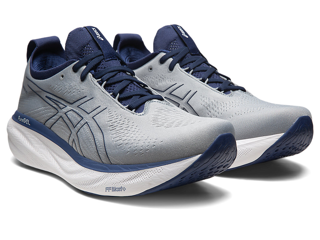 Asics Gel-Nimbus 25 Extra Siroke Topanky Running Shoes Panske Indigo Modre | 7684-WRNTK