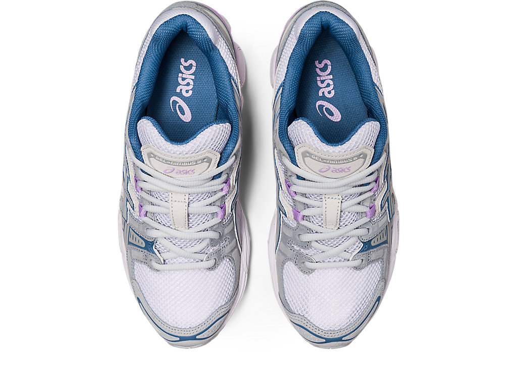 Asics Gel-Nimbus 9 Sneakers Damske Biele Siva | 1796-WXVOE