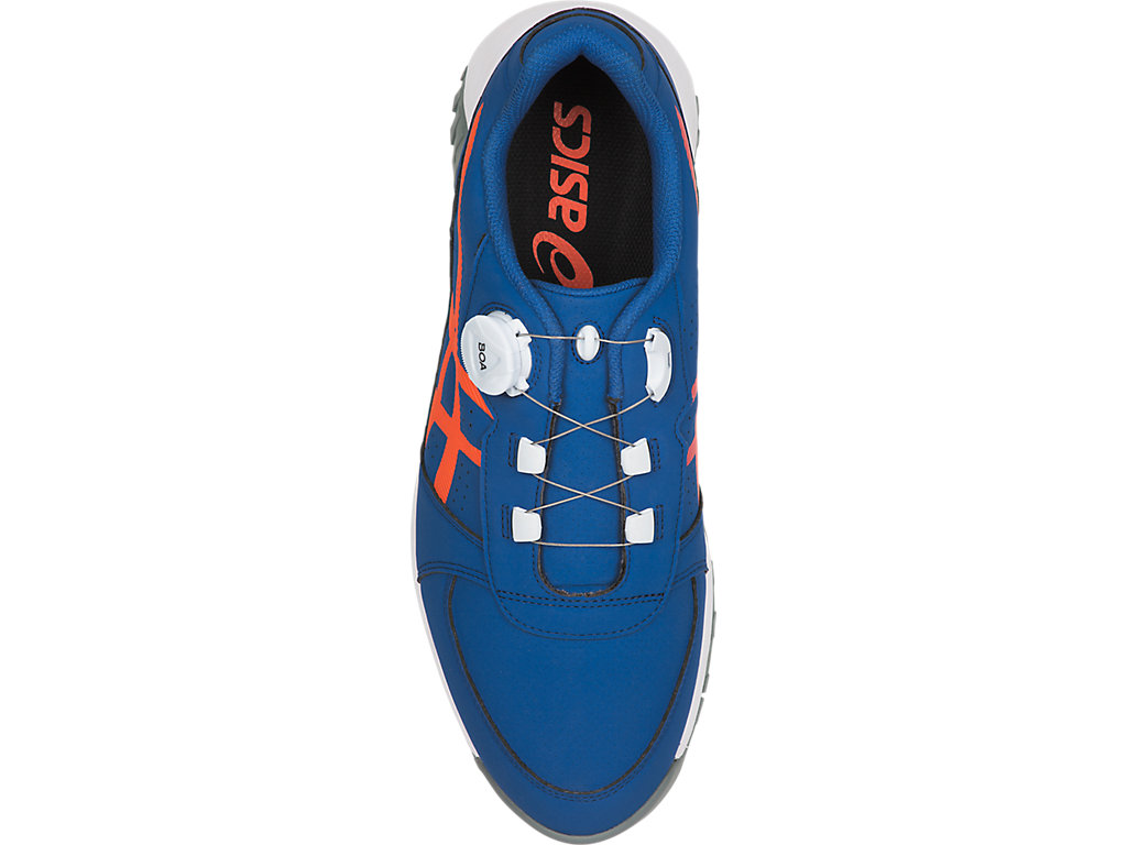 Asics Gel-Preshot Boa Golfove Topanky Panske Kráľovská Modrá Oranžové | 9758-VQIYU