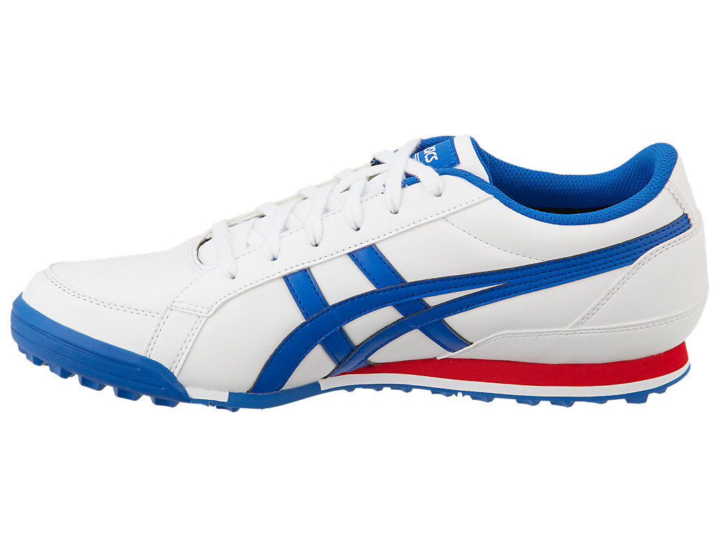 Asics Gel-Preshot Klasické 3 Golfove Topanky Panske Biele Kráľovská Modrá | 3604-FBESO