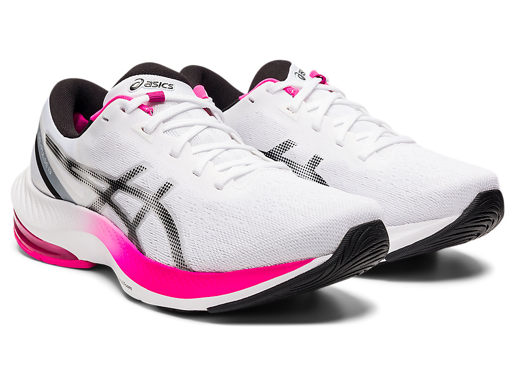 Asics Gel-Pulse 13 Vychadzkove Topanky Damske Biele Čierne | 1628-HTMIE