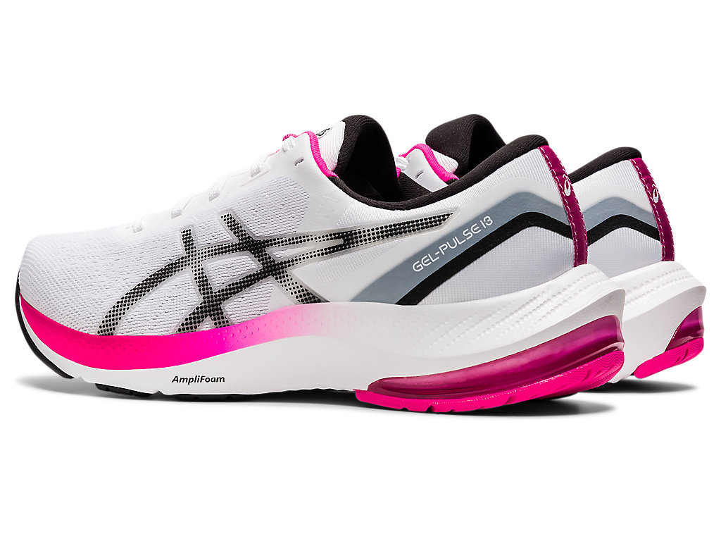 Asics Gel-Pulse 13 Vychadzkove Topanky Damske Biele Čierne | 1628-HTMIE