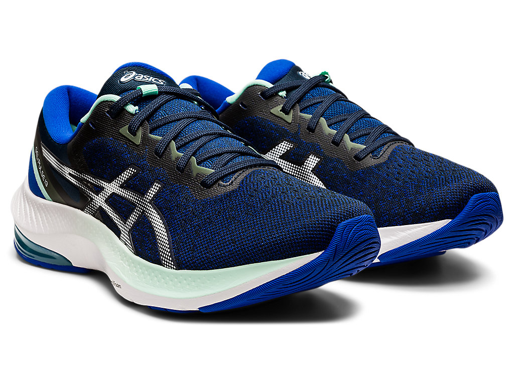 Asics Gel-Pulse 13 Vychadzkove Topanky Damske Modre Biele | 7502-OJLTK