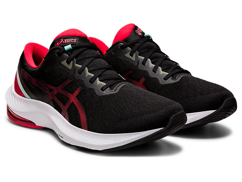 Asics Gel-Pulse 13 Vychadzkove Topanky Panske Čierne Červené | 6739-SHWFY