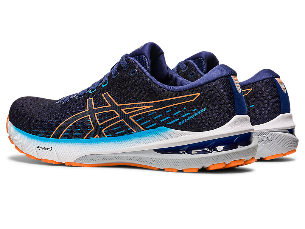 Asics Gel-Pursue 8 Running Shoes Panske Indigo Modre Oranžové | 8316-OAXHG