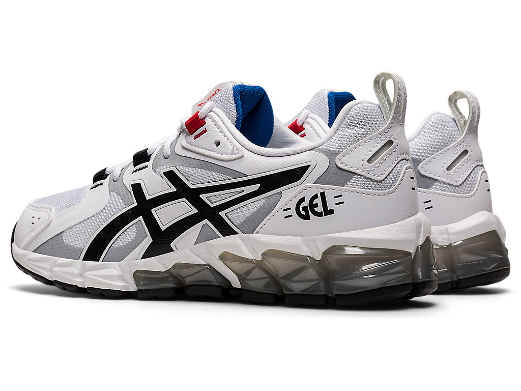 Asics Gel-Quantum 180 6 Grade School Sneakers Detske Biele Čierne | 0897-BIXCD