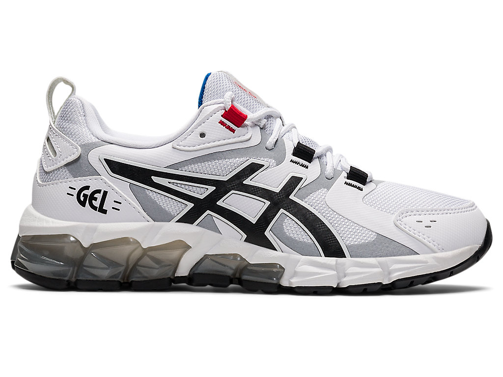 Asics Gel-Quantum 180 6 Grade School Sneakers Detske Biele Čierne | 0897-BIXCD