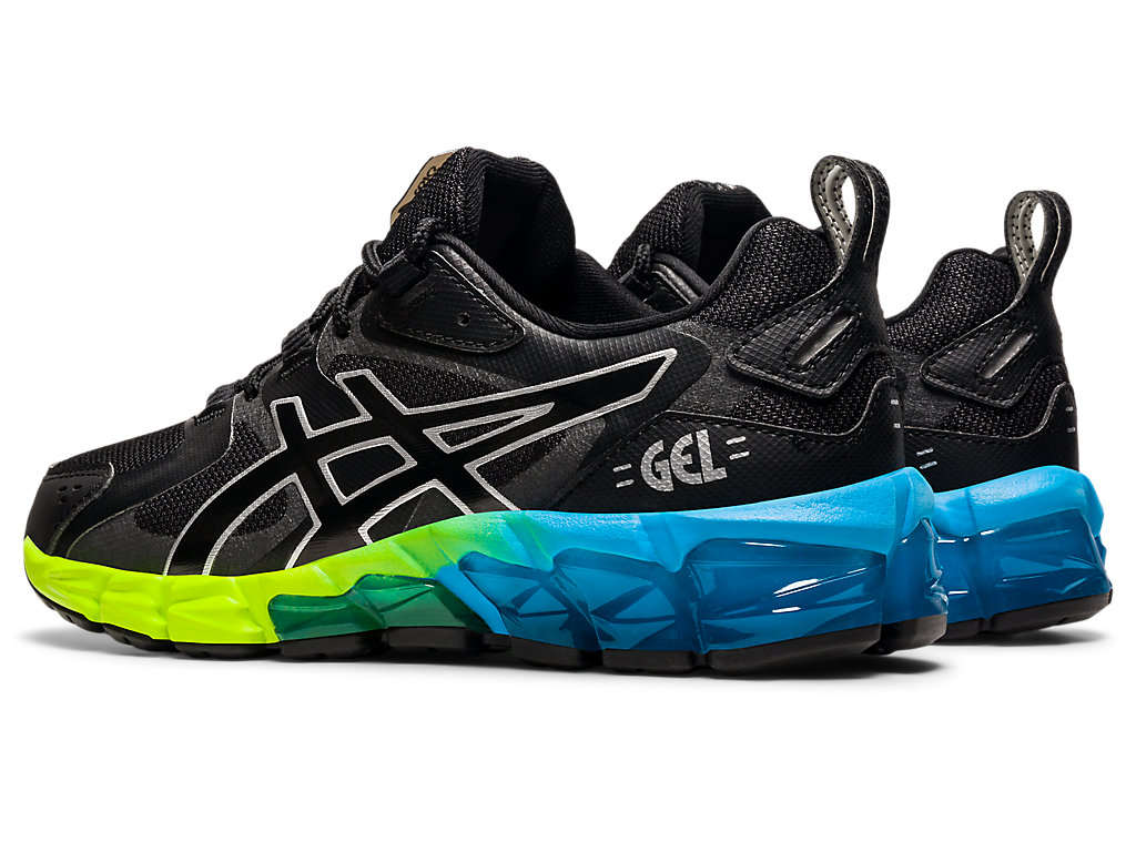 Asics Gel-Quantum 180 6 Grade School Sneakers Detske Čierne Modre | 3820-FXZYR