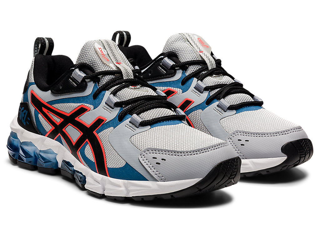 Asics Gel-Quantum 180 6 Grade School Sneakers Detske Siva Čierne | 5832-NOFKY