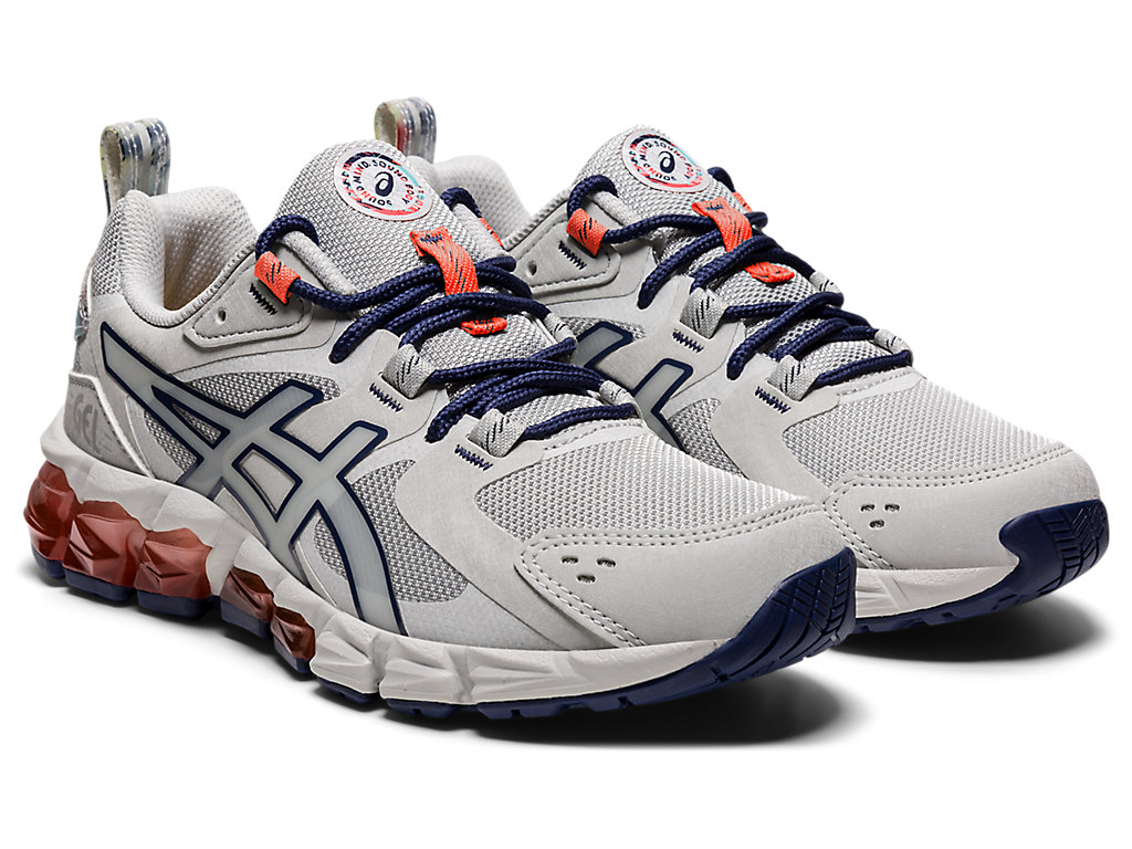 Asics Gel-Quantum 180 Grade School Sneakers Detske Siva Modre | 0915-IGWUM