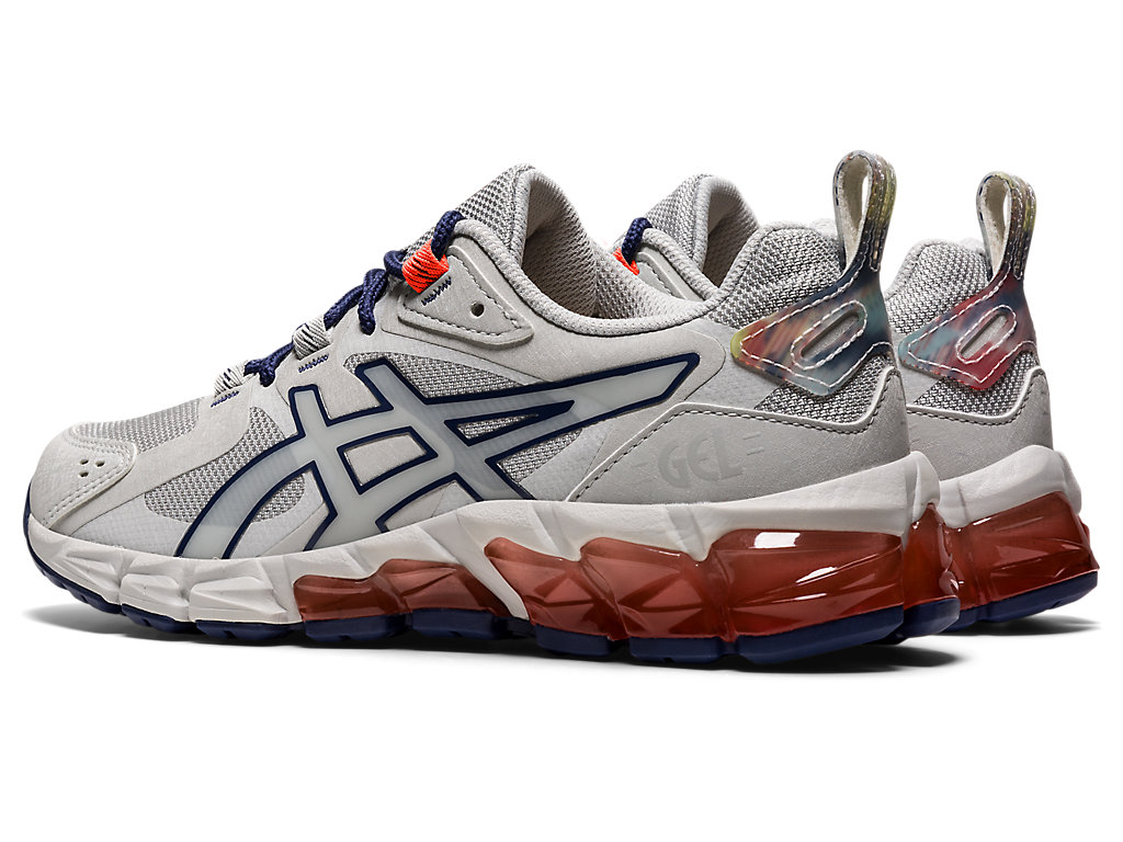 Asics Gel-Quantum 180 Grade School Sneakers Detske Siva Modre | 0915-IGWUM