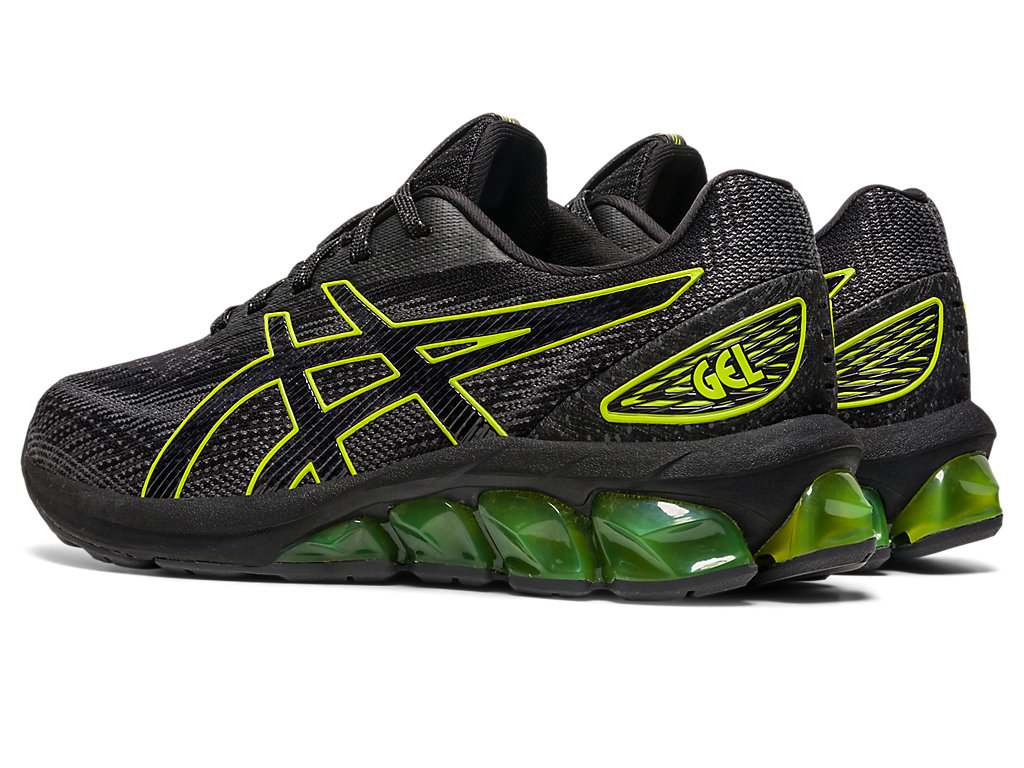 Asics Gel-Quantum 180 Vii Grade School Sneakers Detske Čierne Svetlo Zelene | 5039-OUQTK