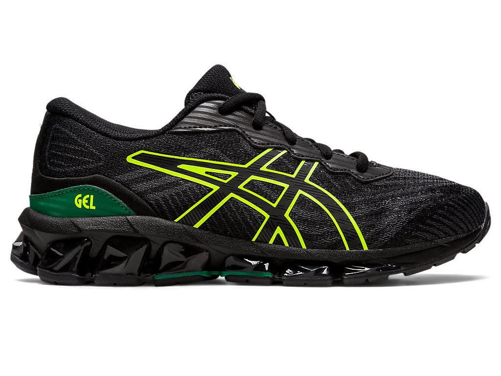 Asics Gel-Quantum 360 Vii Grade School Sneakers Detske Čierne Žlté | 9241-ENPGU